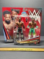 Mattel WWE Main Event Showdown 2Pack XAVIER WOODS & KOFI KINGSTON Action Figures