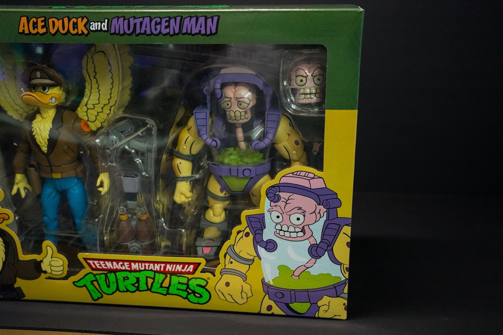 NECA Ace Duck & Mutagen Man 7 in Action Figure - 2 Pack