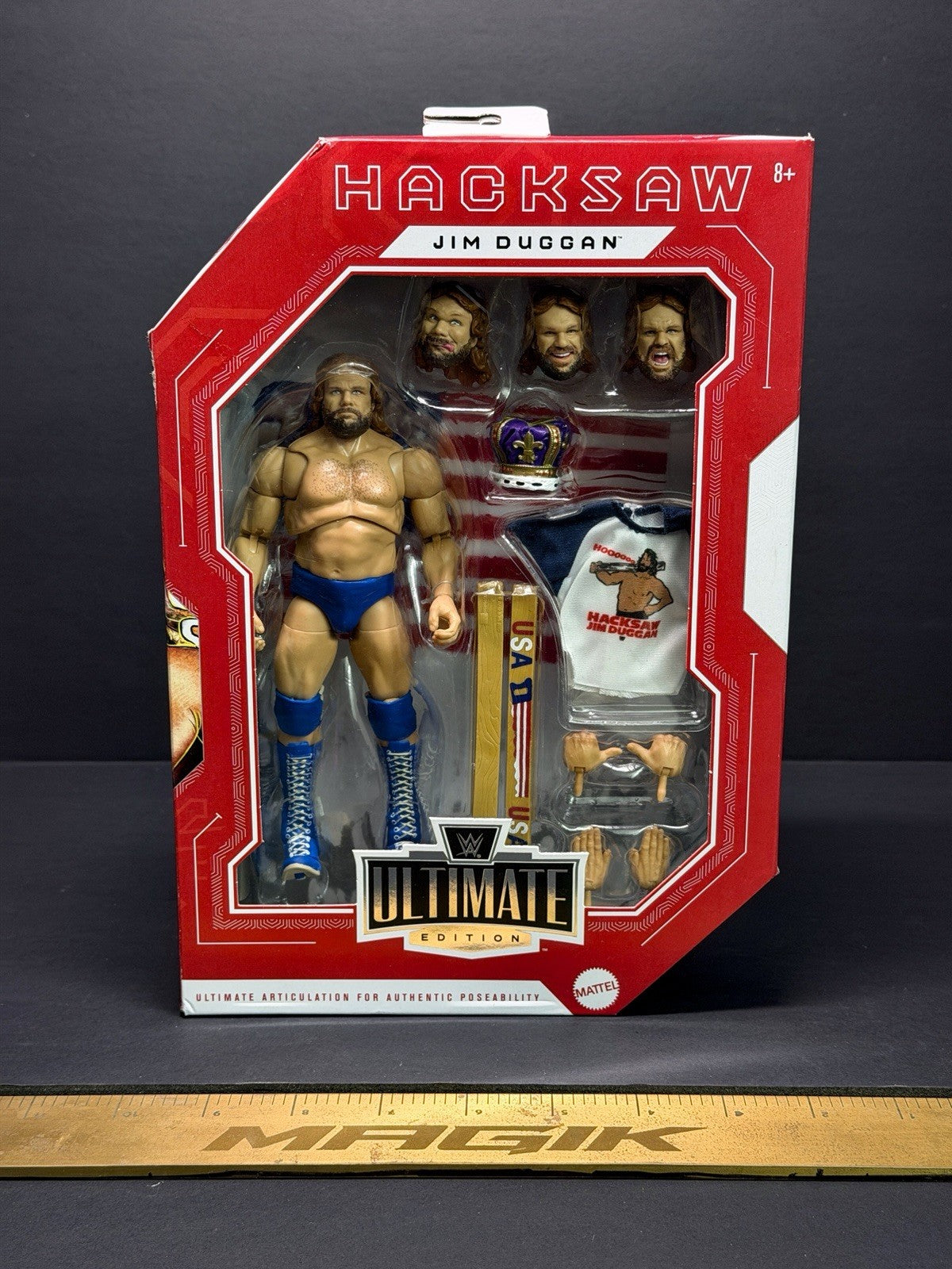 2026 WWE Ultimate Edition Legends Hacksaw Jim Duggan Exclusive 