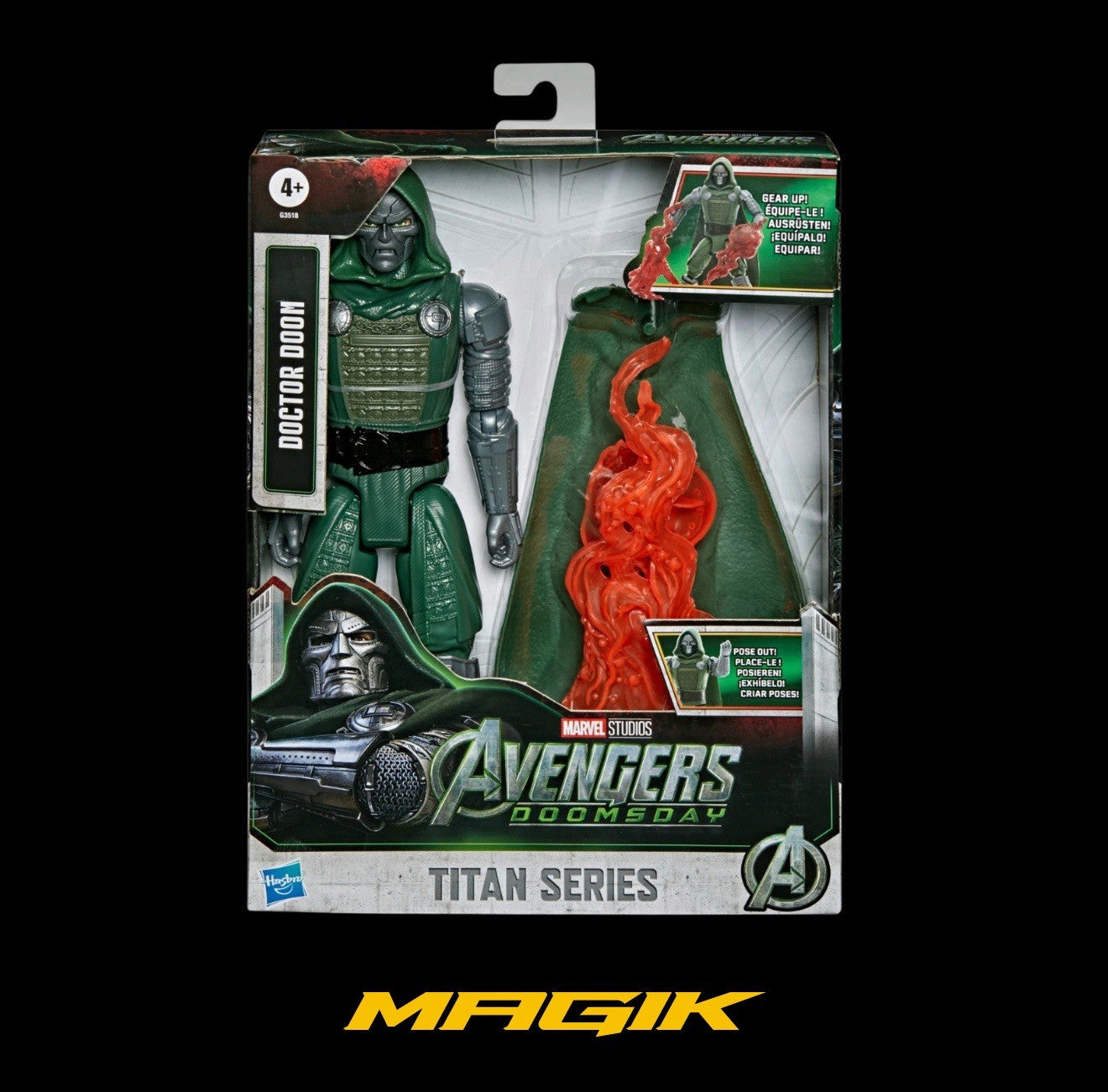 Avengers 5 Doomsday Titan Series 12" Doctor Doom  Action Figure NEW