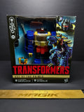 Transformers Age Of The Primes Leader Class G2 Grimlock And Wheelie Figure