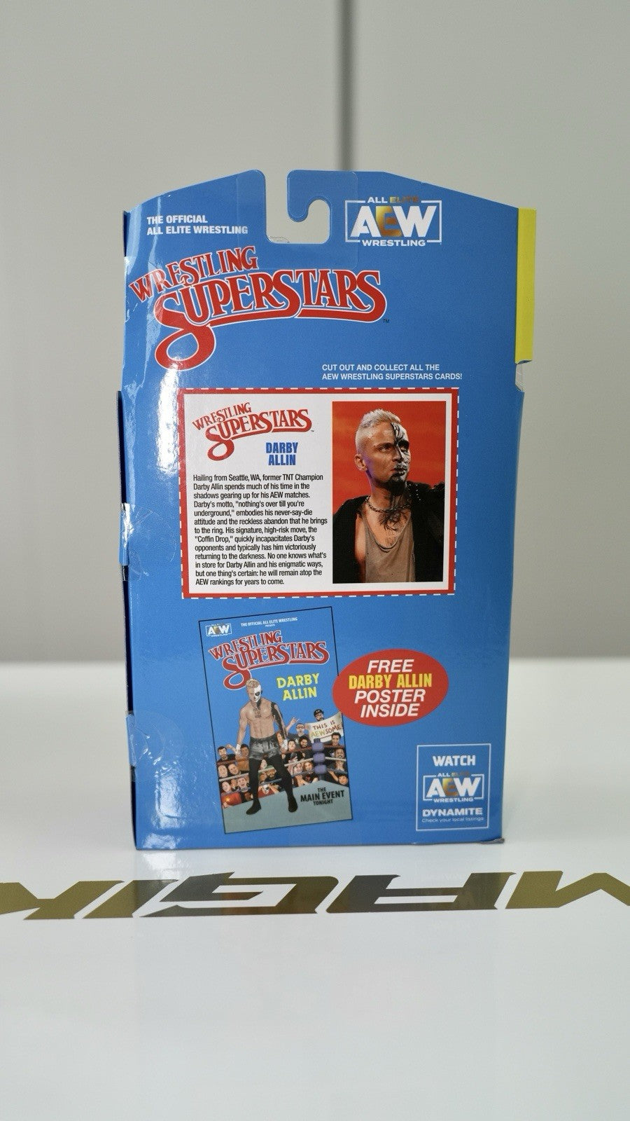 2022 AEW Jazwares Unmatched Collection Series 5 #33 Darby Allin [LJN]