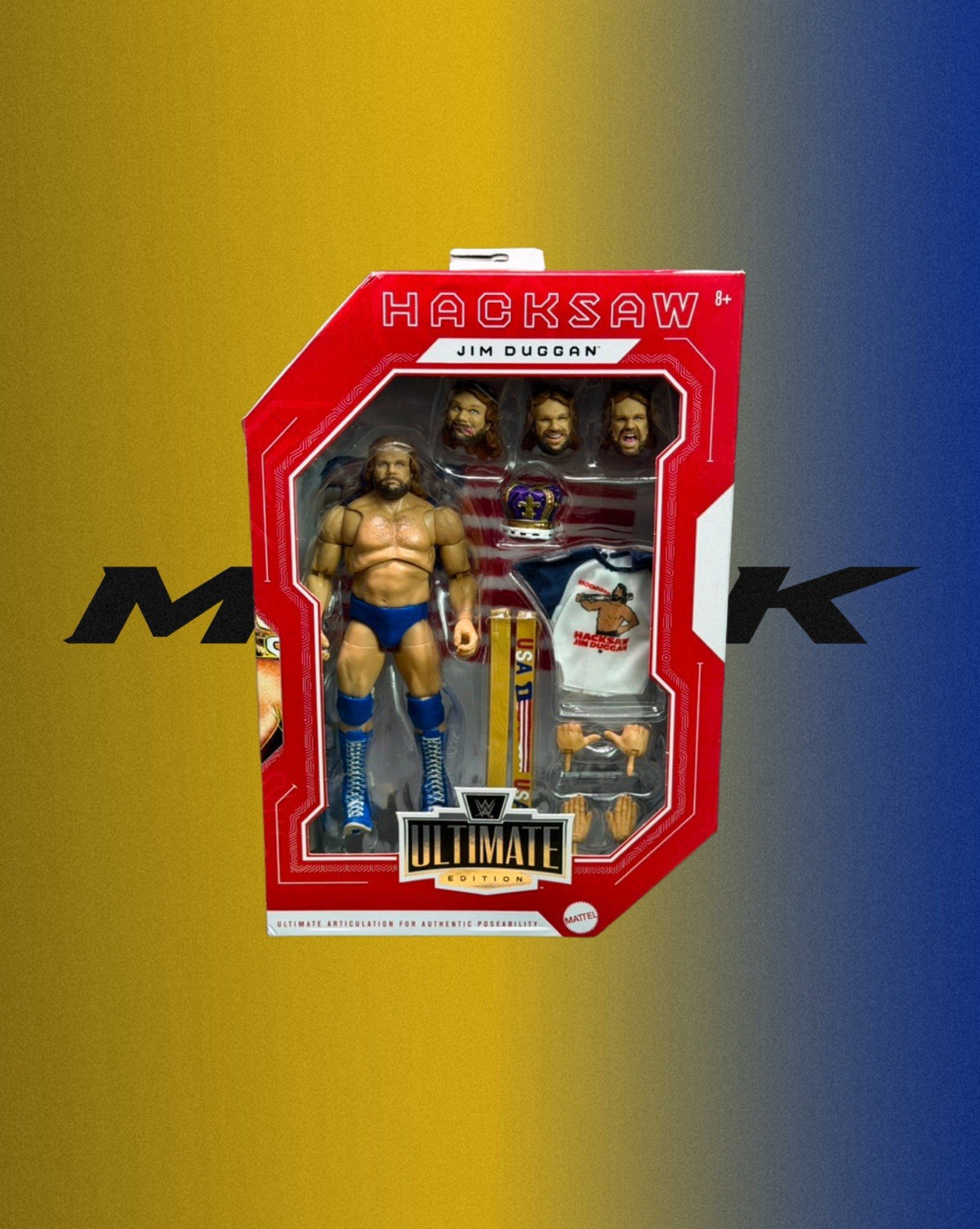2026 WWE Ultimate Edition Legends Hacksaw Jim Duggan Exclusive 