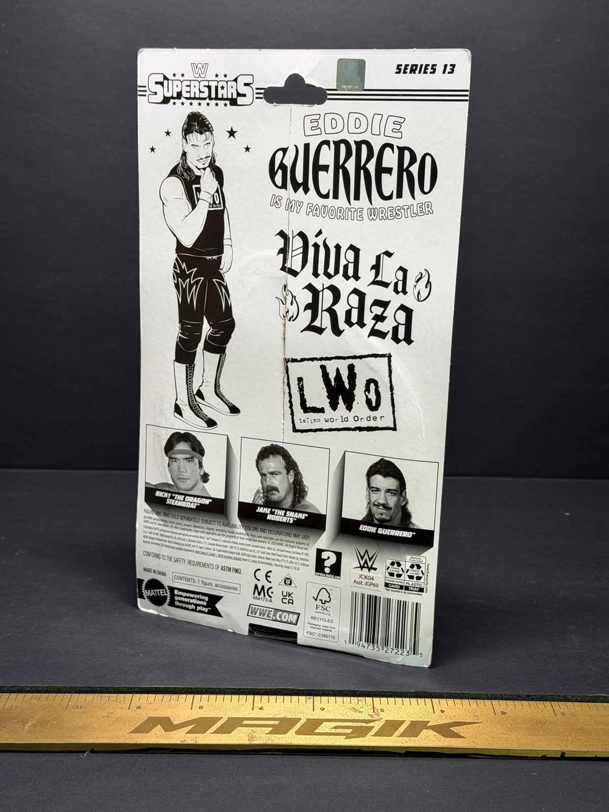 2024 WWE Superstars Series 13 Eddie Guerrero LWO Mattel Wrestling Figure