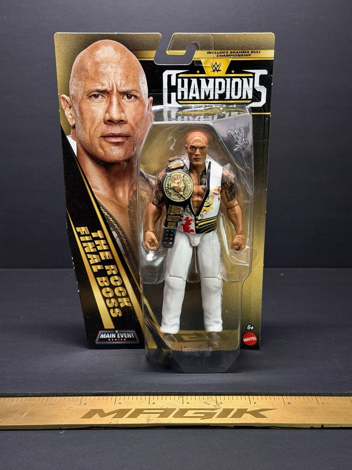 The Rock "Final Boss" WWE 2026 Series 7 Main Event Champions 6” Peoples Champion