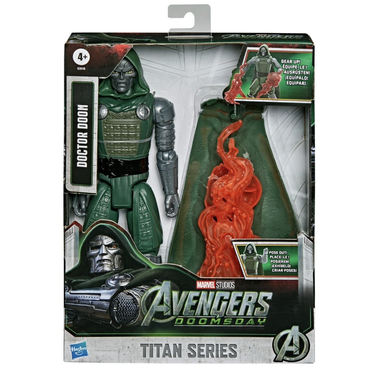Avengers 5 Doomsday Titan Series 12" Doctor Doom  Action Figure NEW