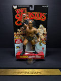 WWE Superstars LJN The Rock Chase Black Card 8" Wrestling Figure 2026