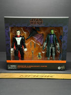 Star Wars Black Series Halloween Inquisitor & Duros Bounty Hunter Action Figures