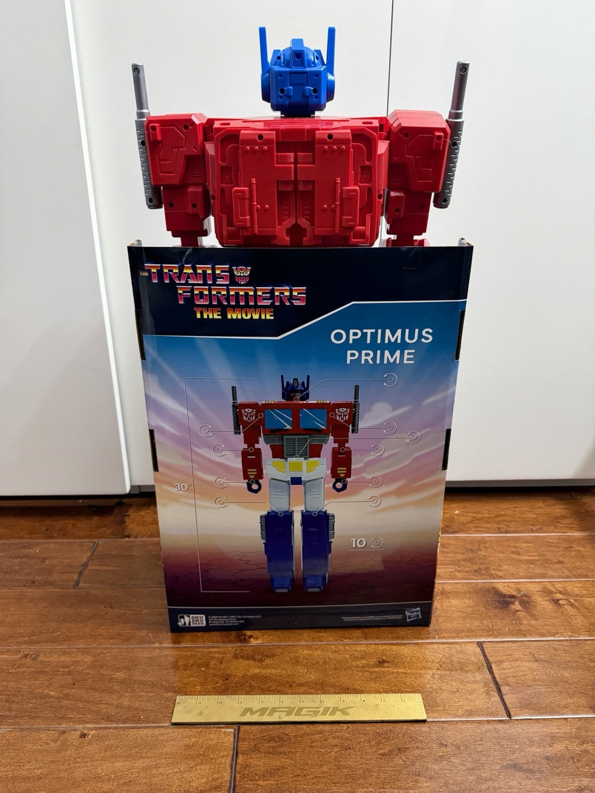 Transformers The Movie Big-figs 30" Optimus Prime Figure Brand New Exclusive 