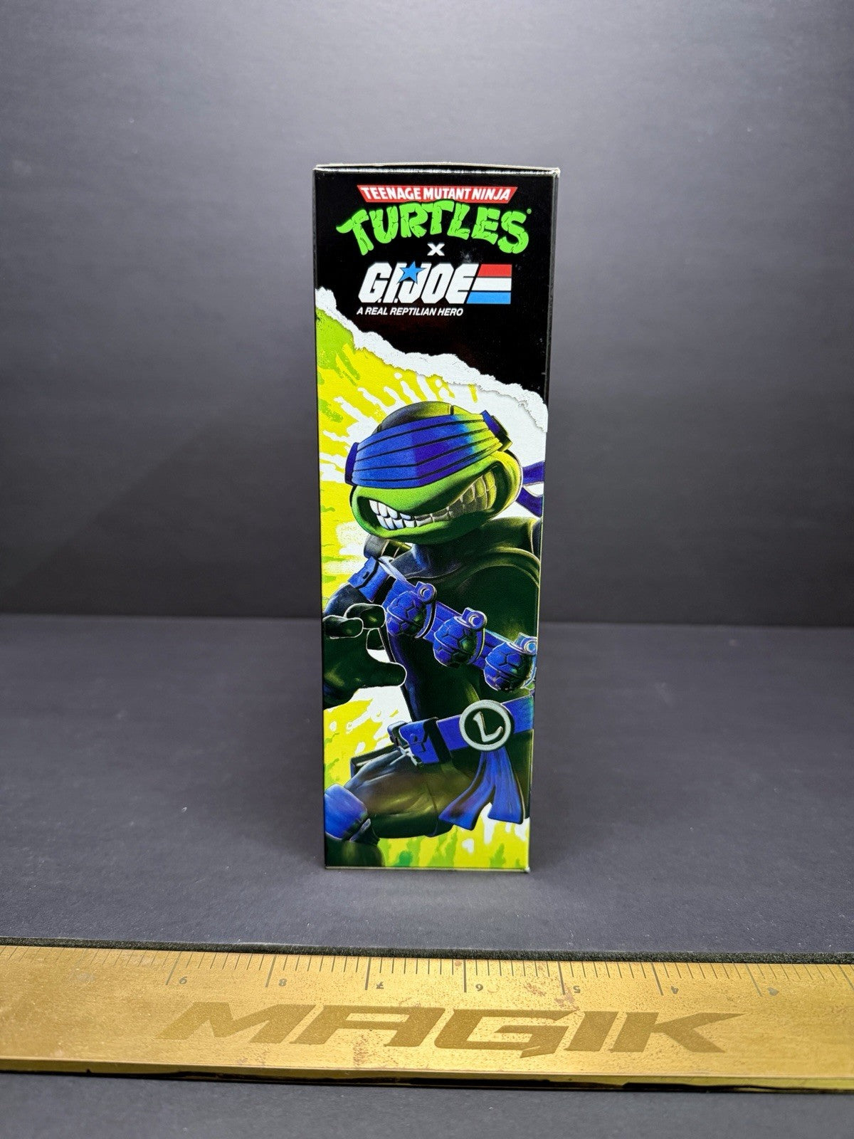 Teenage Mutant Ninja Turtles x G.I. Joe Leo As Snakeeyes Action Figure Playmates