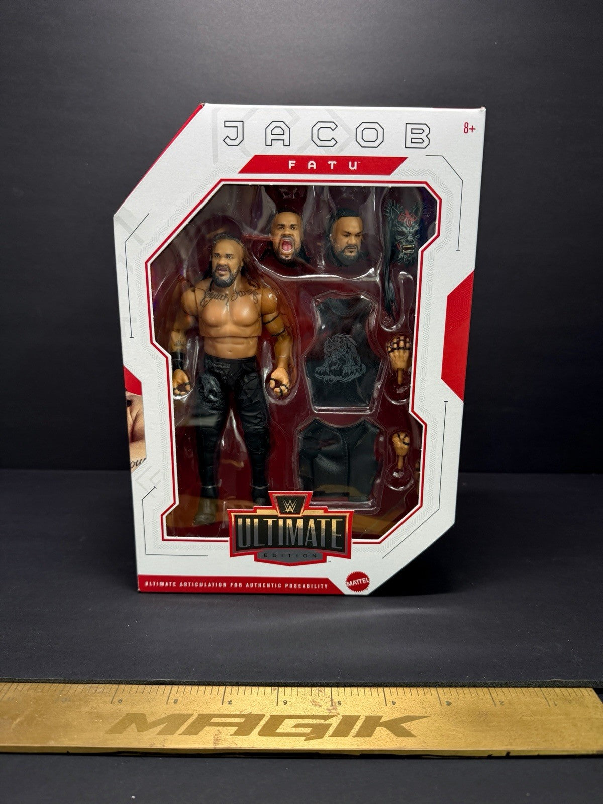 WWE Ultimate Edition Jacob Fatu Action Figure Series 32 Mattel 2026