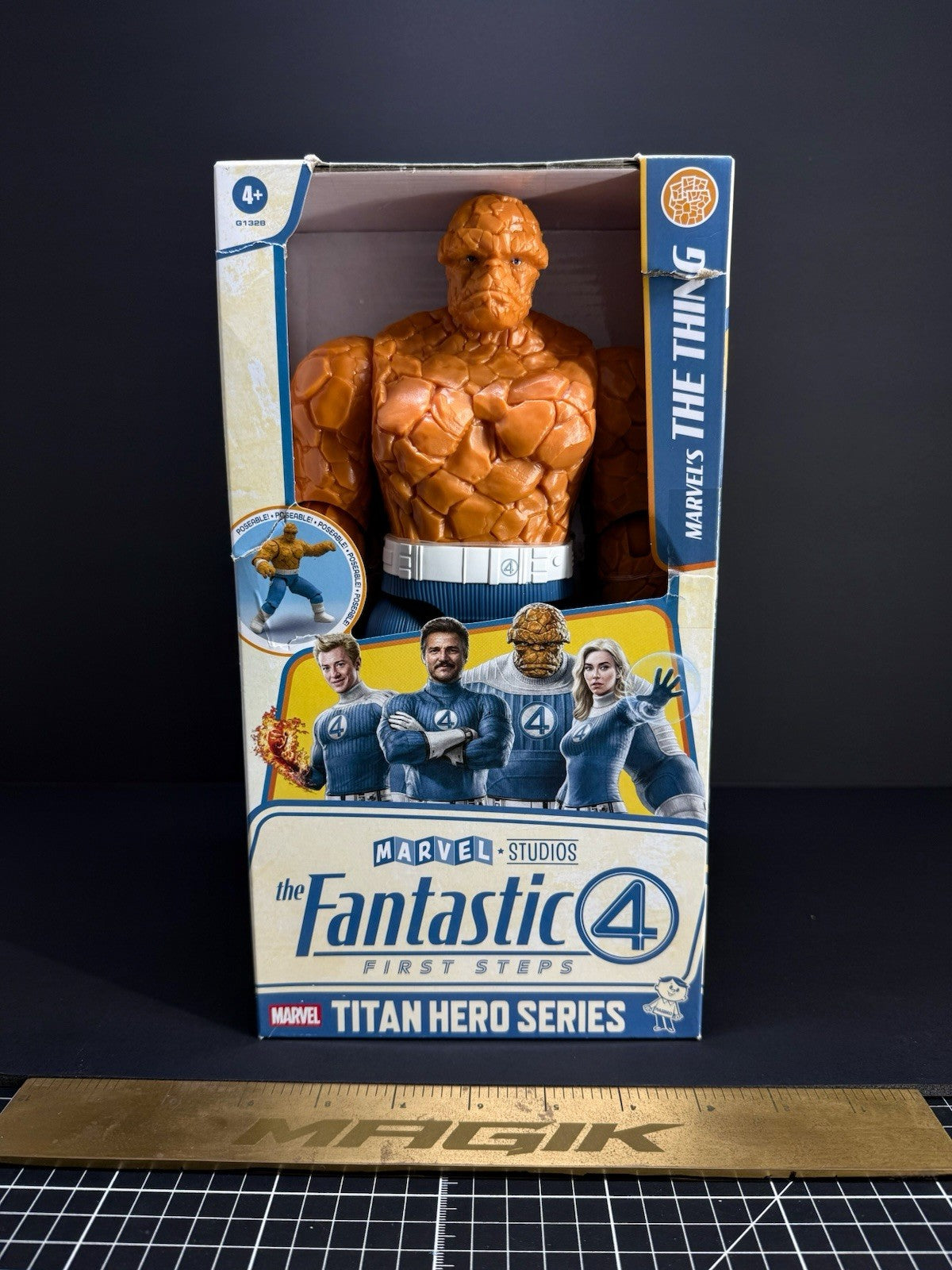 Marvel Studios Fantastic 4 First Steps - Titan Hero Series: THE THING 11" Figure