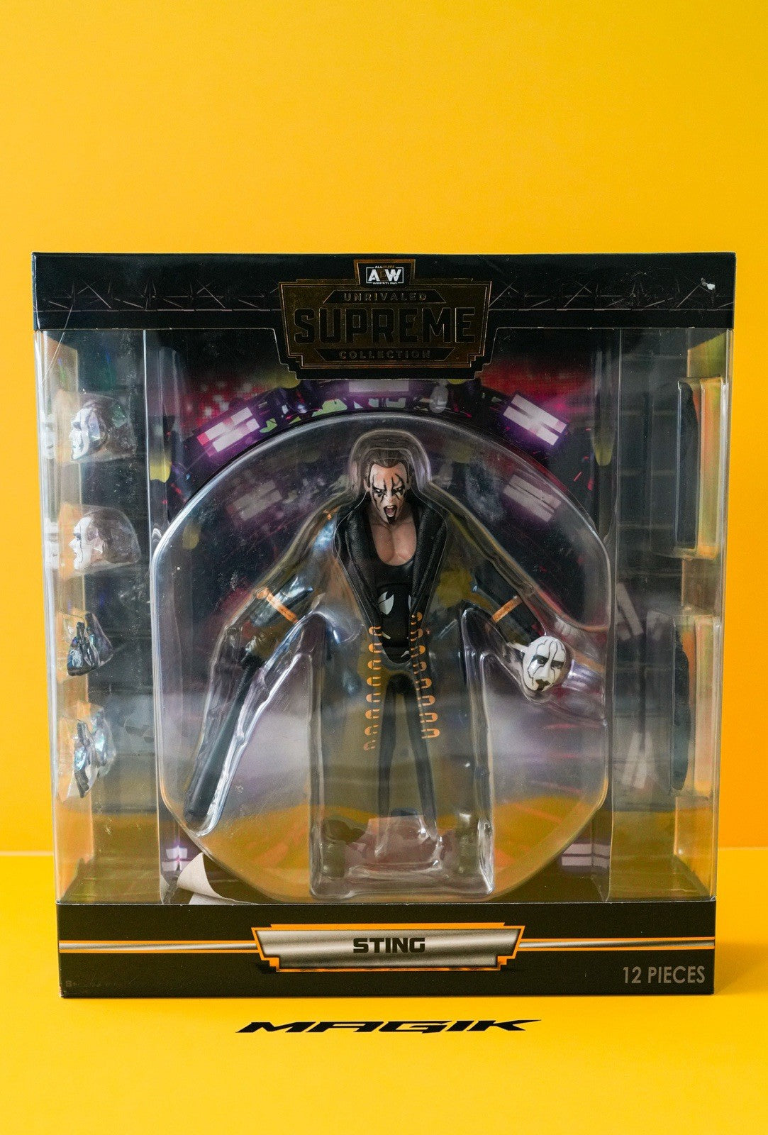 2024 AEW Unrivaled Supreme Collection Sting #08 Series 5 Action Figure