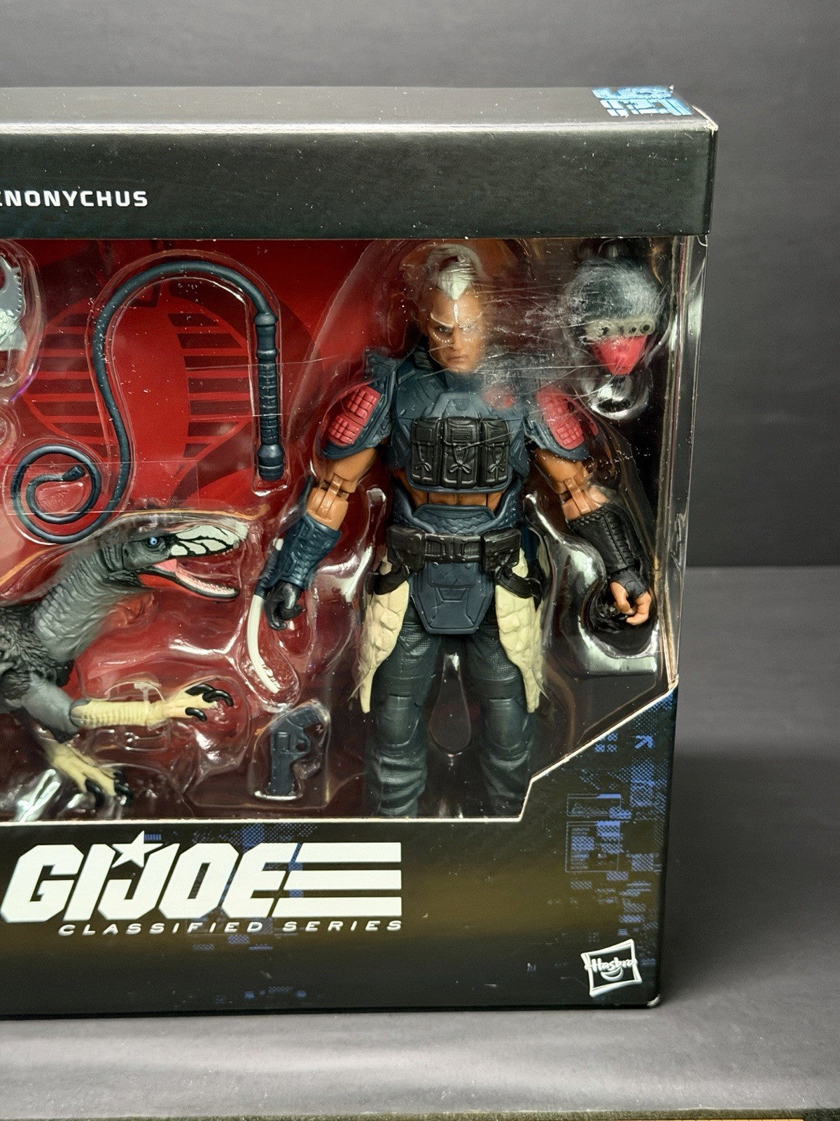 HASBRO GI-JOE CLASSIFIED PROFESSOR ROTTCLAW & COBRA DEINONYCHUS #196 2-PACK