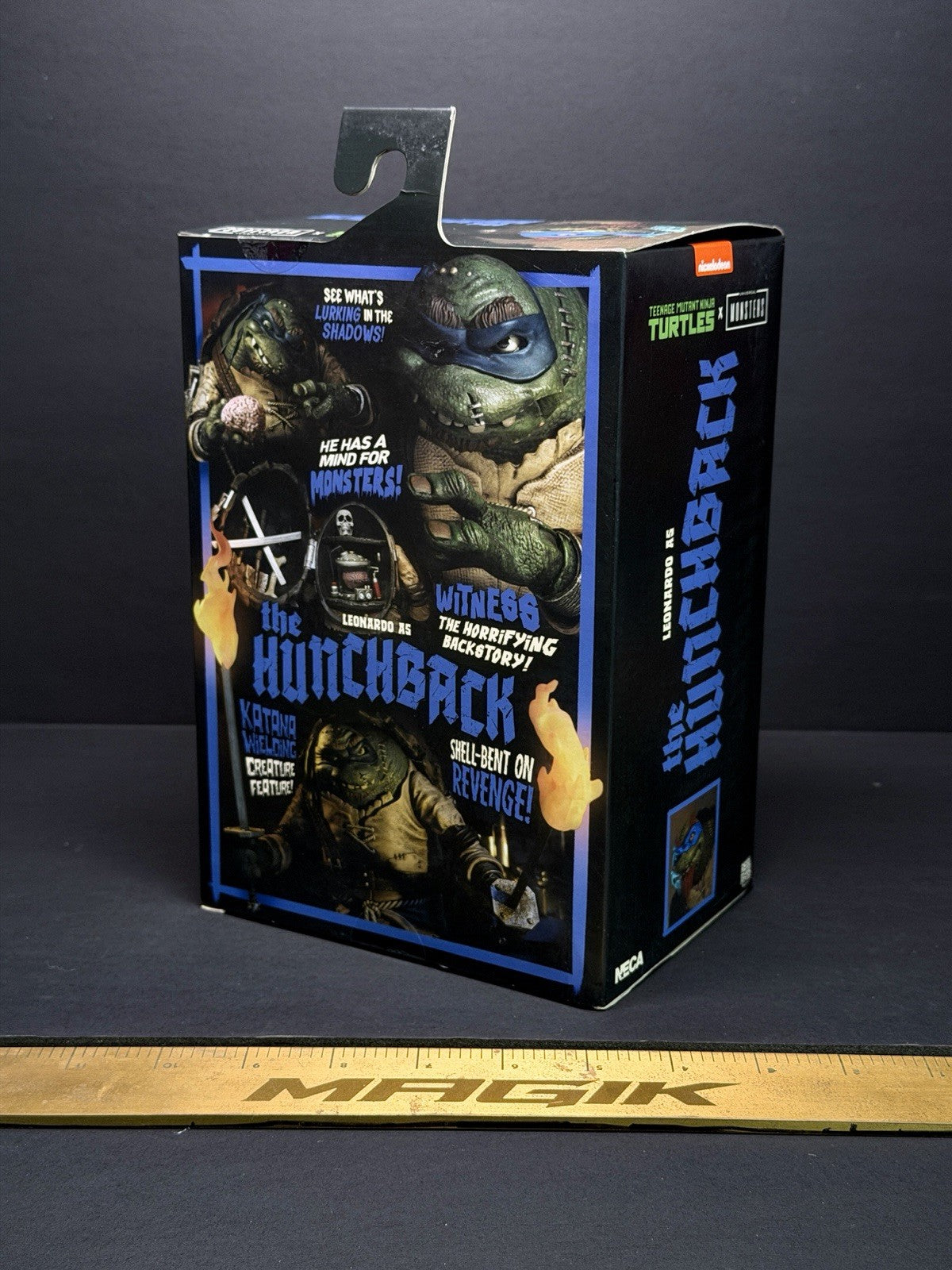 NECA TMNT x Universal Monsters Leonardo as The Hunchback Ultimate Action Figure