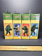 4 Set Lot 2026 NECA TMNT Punk Disguise Teenage Mutant Ninja Turtles Nickelodeon