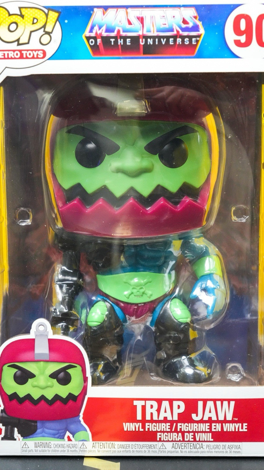 Masters of the Universe Trapjaw 10-Inch Pop! Vinyl Figure #90 Funko