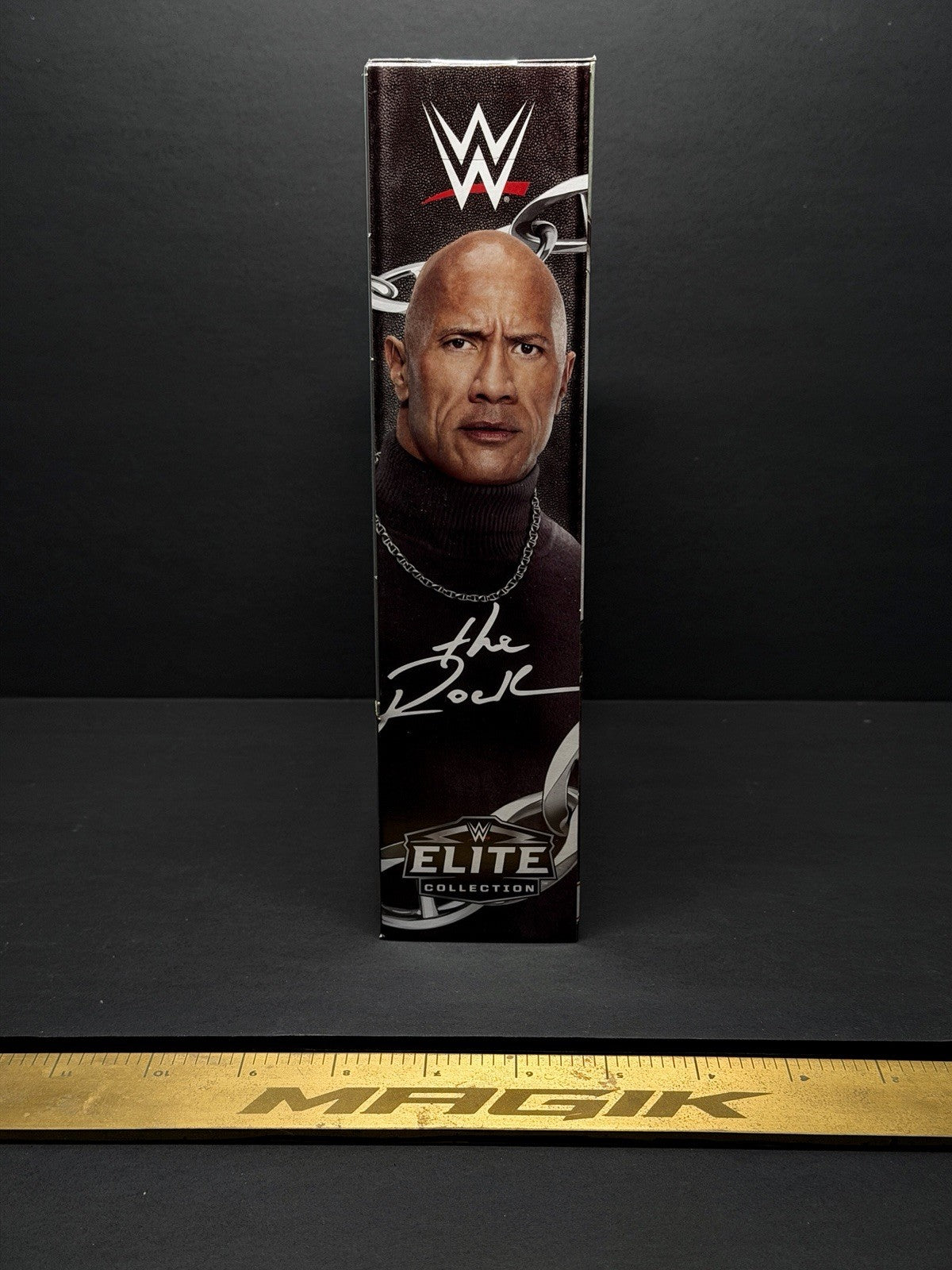 2026 WWE Mattel Elite The Rock Turtleneck Figure WRESTLEMANIA 42 STORE EXCLUSIVE