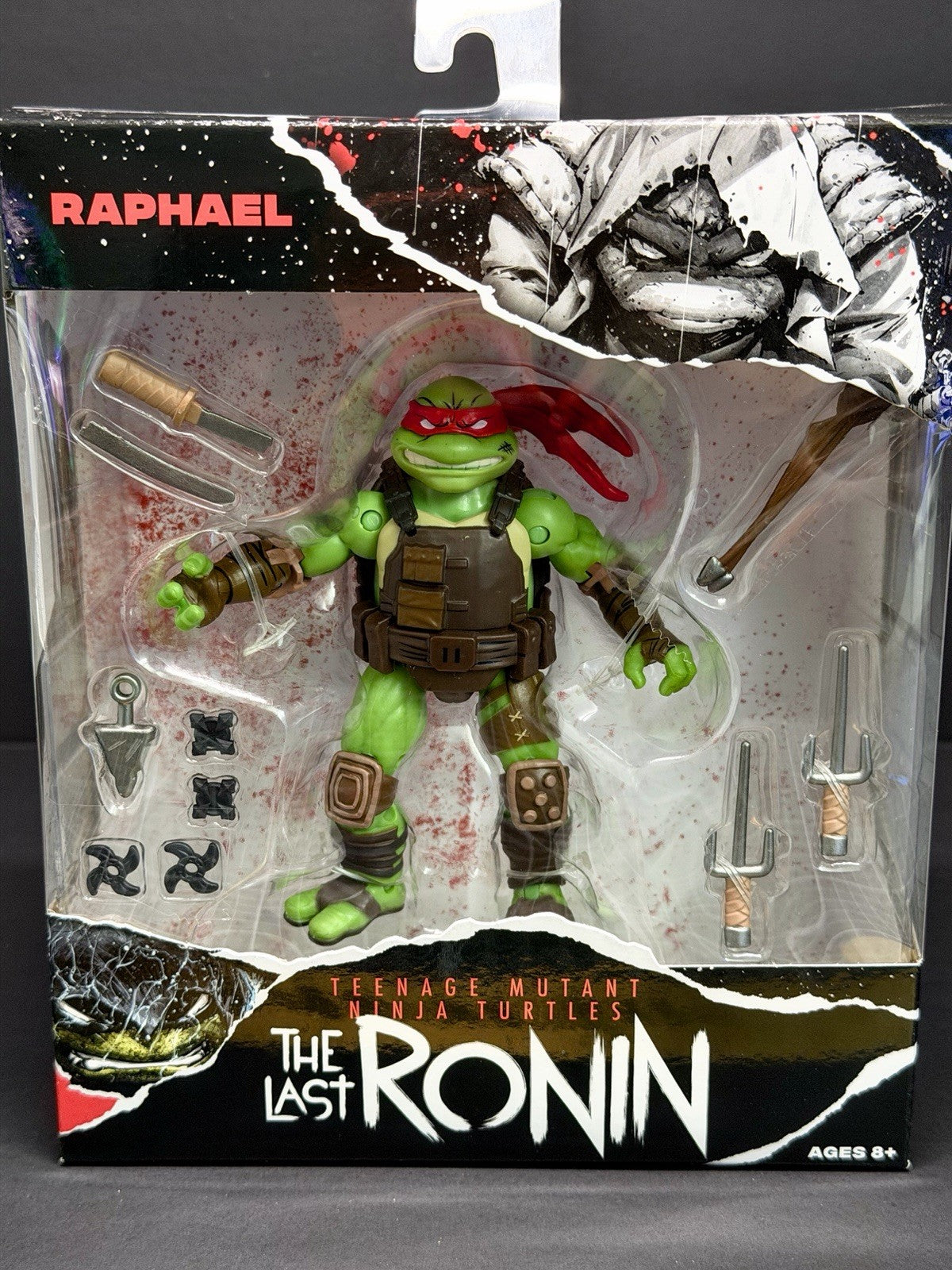 Teenage Mutant Ninja Turtles: Raphael Last Ronin Figure Playmates Toys TMNT