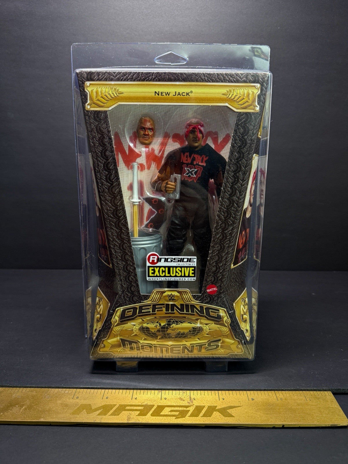 New Jack WWE Elite Figure Defining Moments Ringside Exclusive ECW Mattel