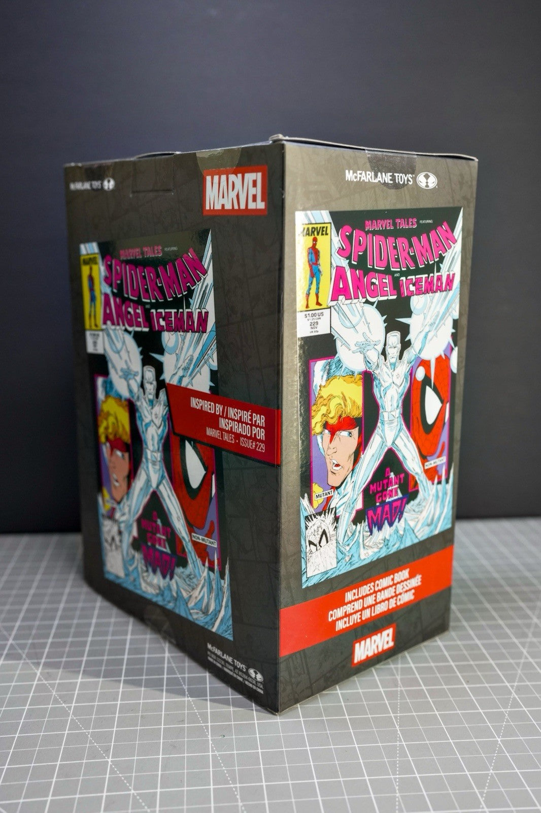 Marvel 1:6th Scale Iceman Collectible (Marvel Tales #229) Red Platinum