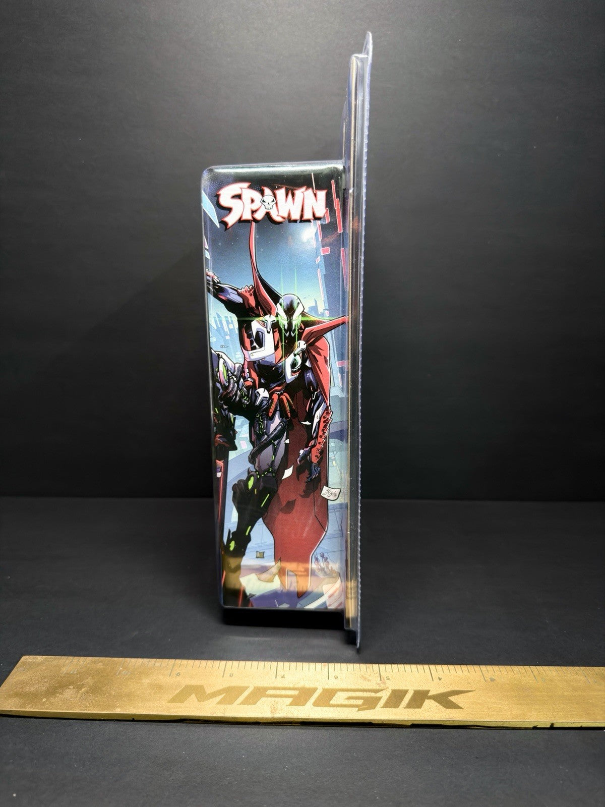 30 Years McFarlane SPAWN Deviant Rat City 7" Figure Platinum (Red) Edition Chase