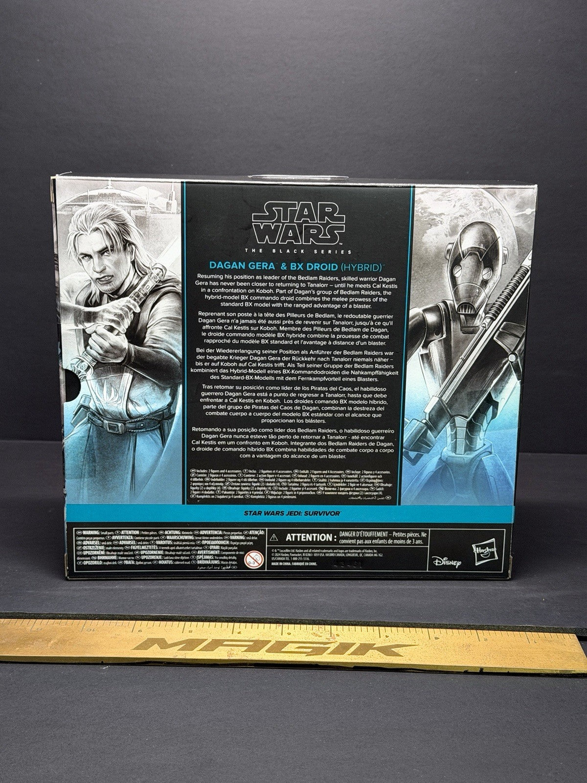 Star Wars Black Series Gaming Greats Dagan Gera & BX Droid (Hybrid) 6”  2-Pack