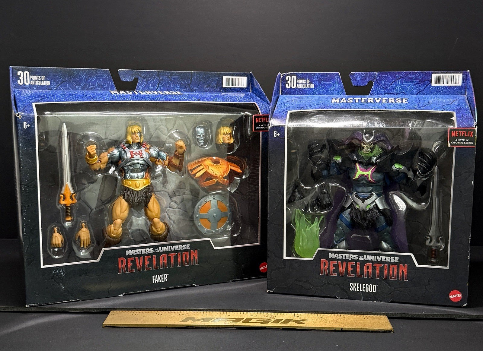 Masters of the Universe: Revelation SKELEGOD & FAKER Set Of 2 - MOTU
