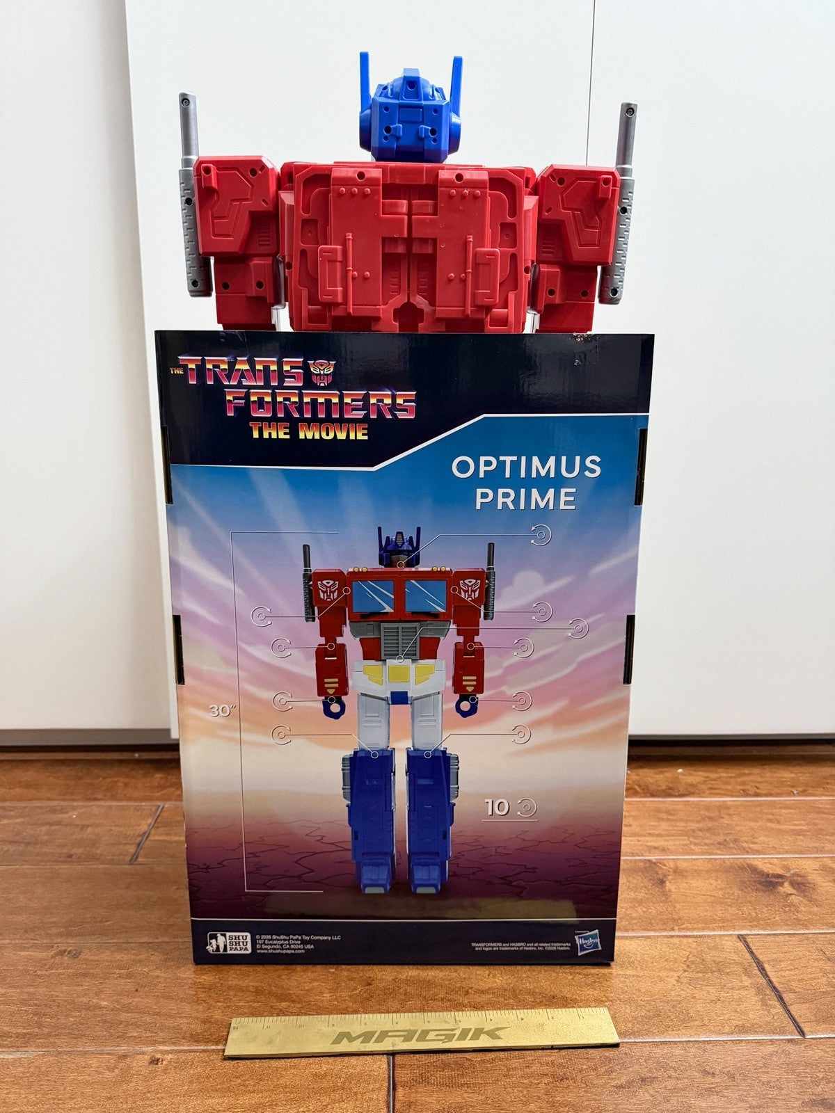 Transformers The Movie Big-figs 30" Optimus Prime Figure Brand New Exclusive 