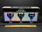 2024 Kidrobot x Disney Stitch x Elvis Bhunny Flocked 4" Vinyl Figure Set