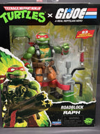 Teenage Mutant Ninja Turtles X G.I. Joe Roadblock X Raph Action Figure PLAYMATES
