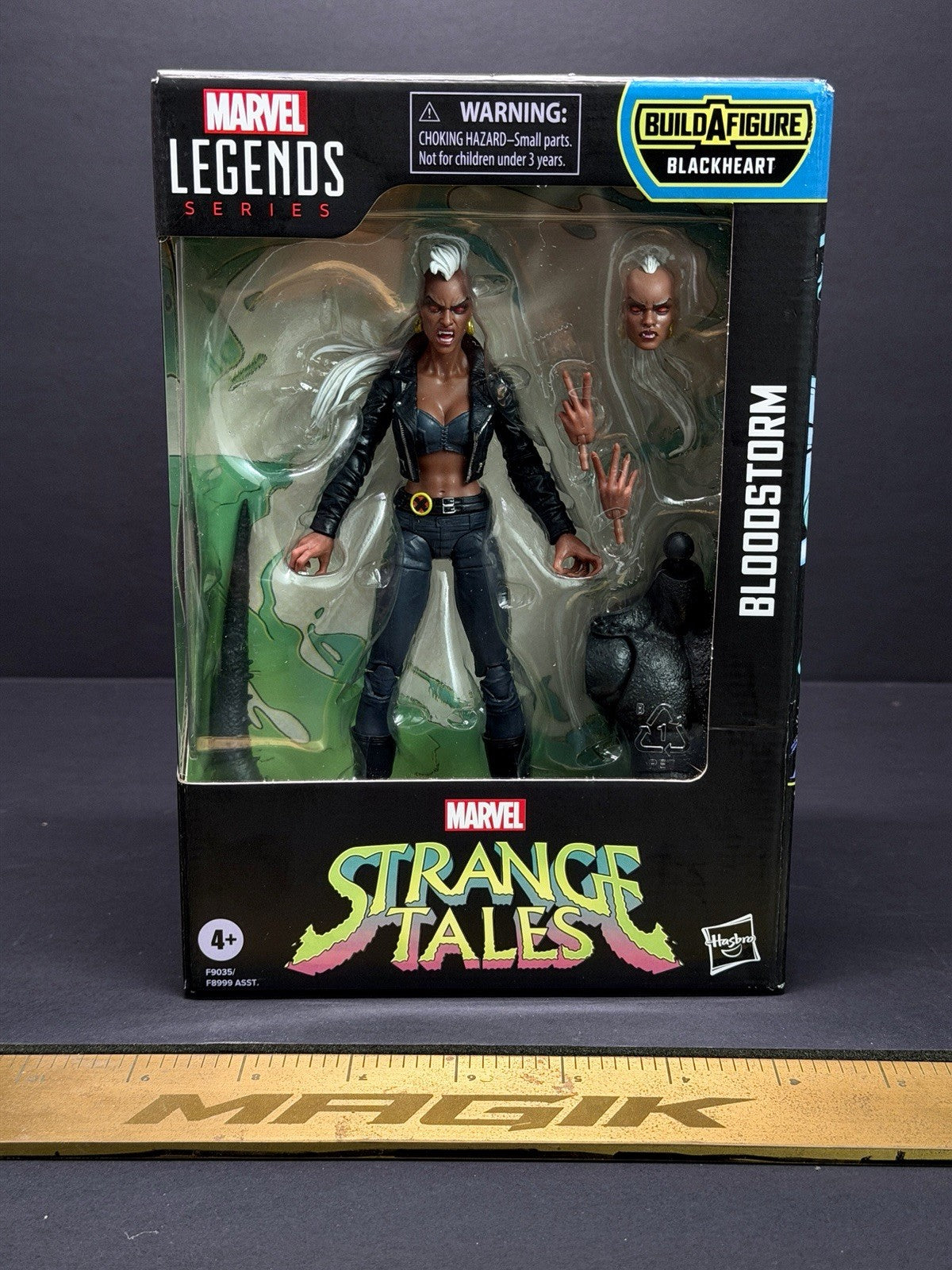 MARVEL LEGENDS 2024 STRANGE TALES BLOOD STORM 6" FIGURE BLACKHEART BAF 