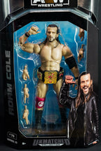 AEW Unmatched Series 10 Adam Cole - Owen Hart Champ Aew Jazwares