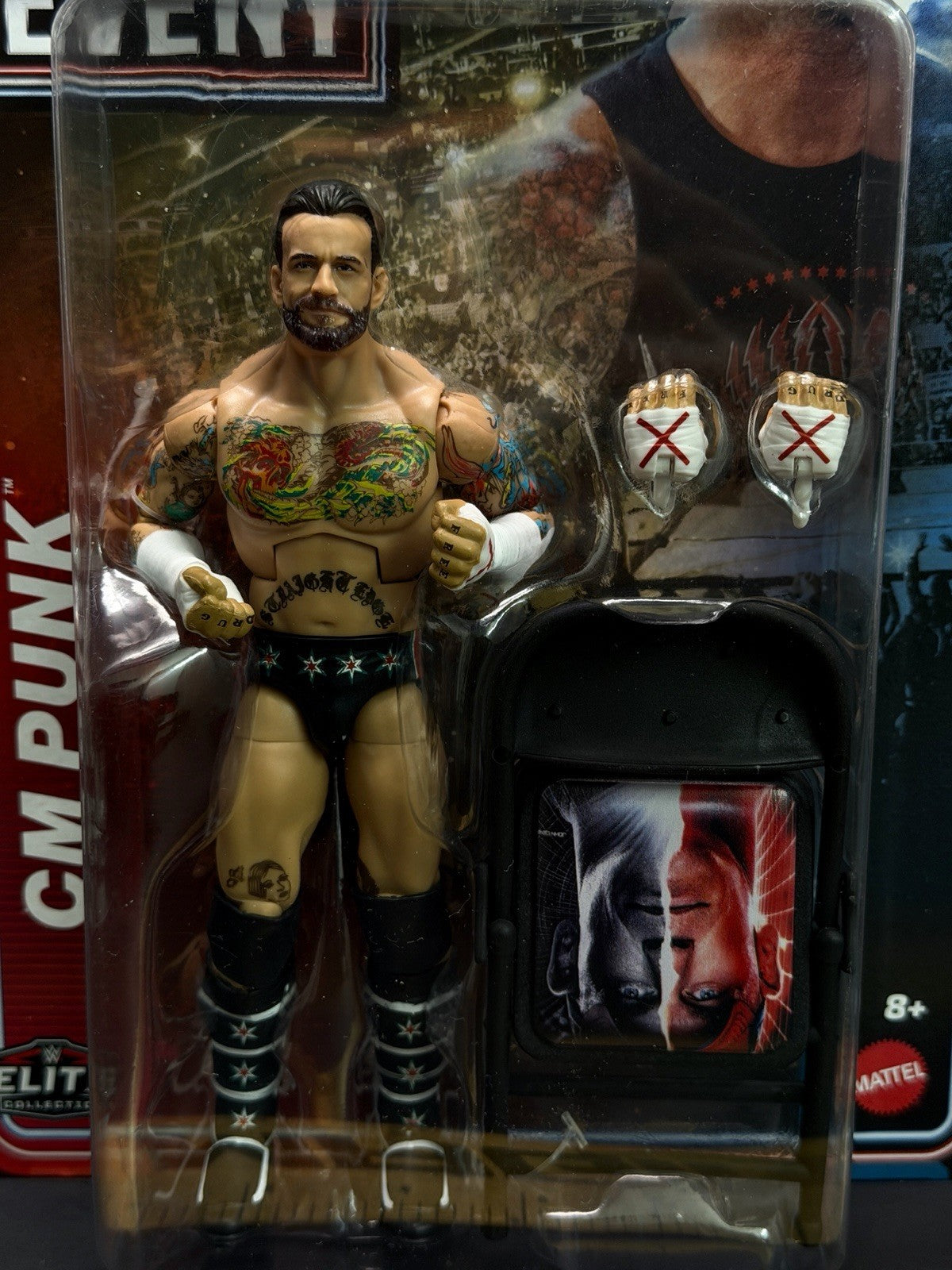 MATTEL WWE CM PUNK STAURDAY NIGHT'S MAIN EVENT SPECIAL EDITION FIGURE