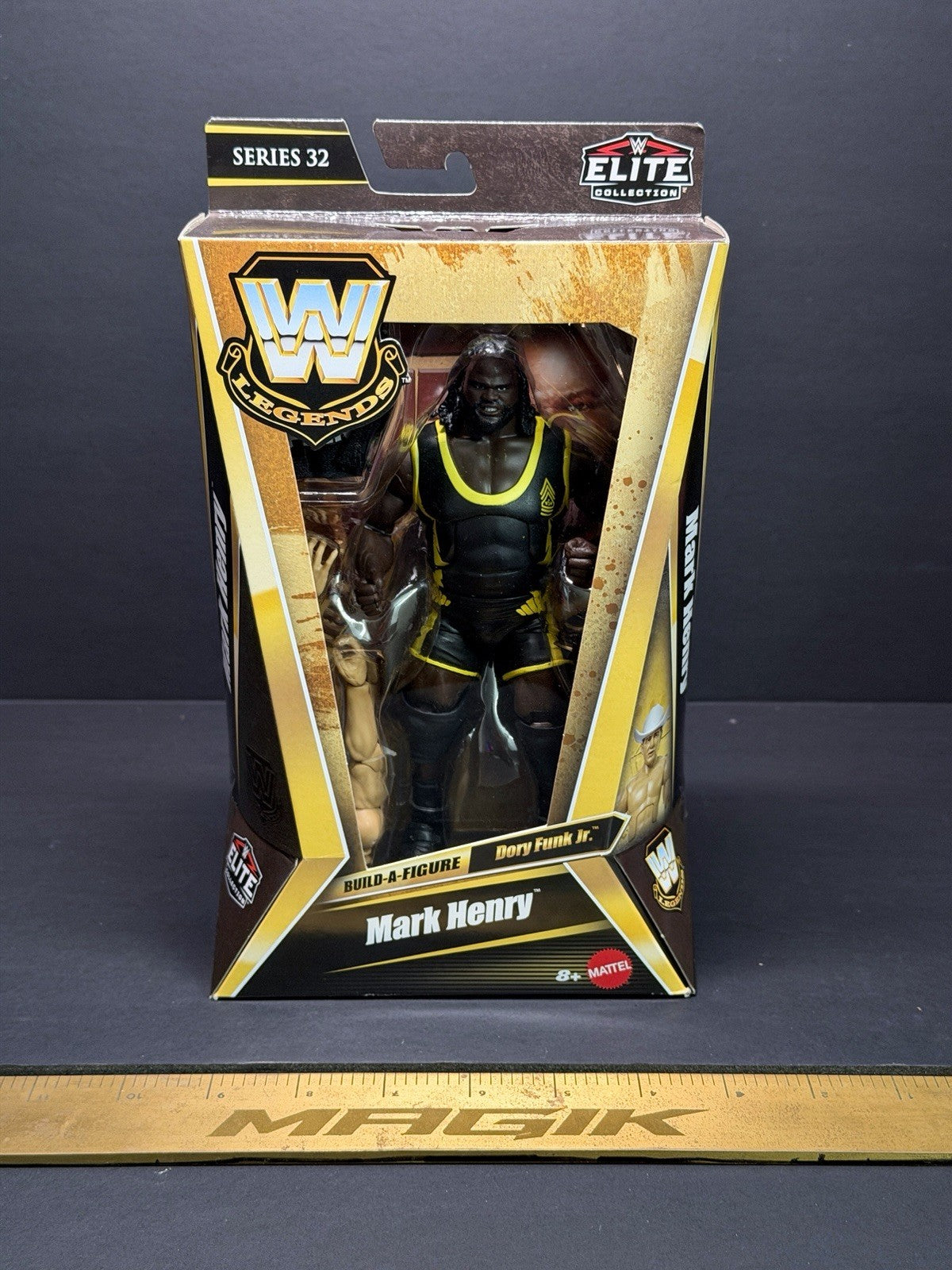 WWE Elite Legends Series 32 Mark Henry BAF Dory Funk Jr. New