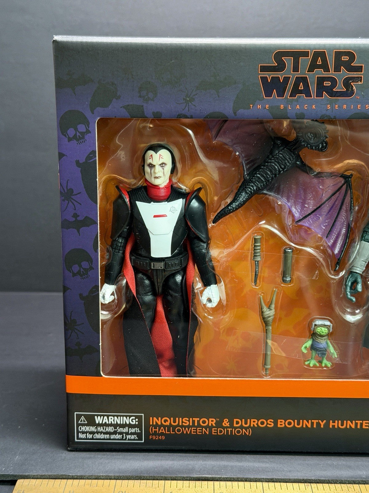 Star Wars Black Series Halloween Inquisitor & Duros Bounty Hunter Action Figures