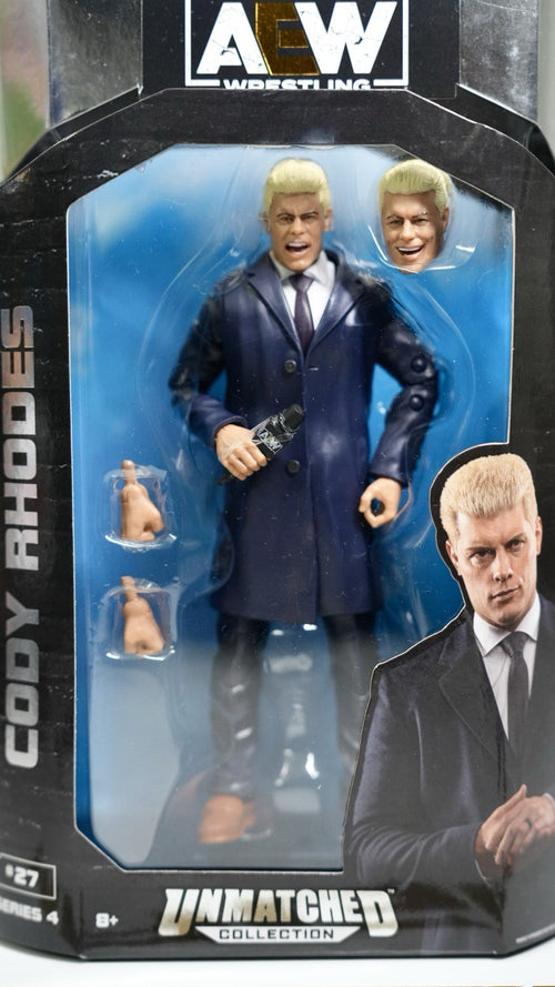 2022 AEW Jazwares Unmatched Collection Series 4 #27 Cody Rhodes free ship*