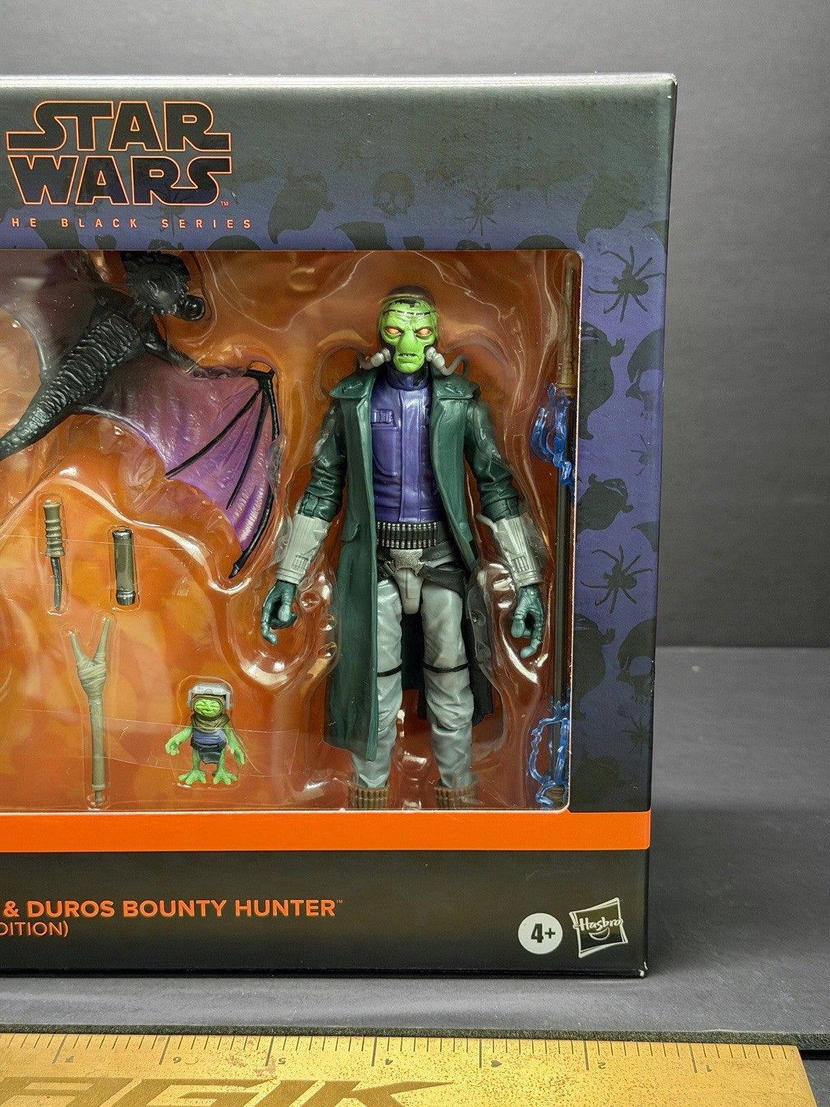 Star Wars Black Series Halloween Inquisitor & Duros Bounty Hunter Action Figures