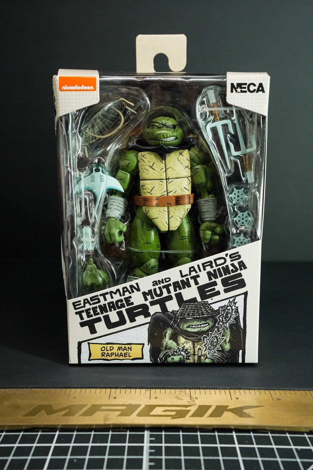 NECA TMNT Mirage Comics Old Man Raphael NEW Teenage Mutant Ninja Turtles Eastman