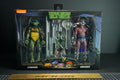 TNMT LEONARDO vs SHREDDER 2-Pack NECA 90’s