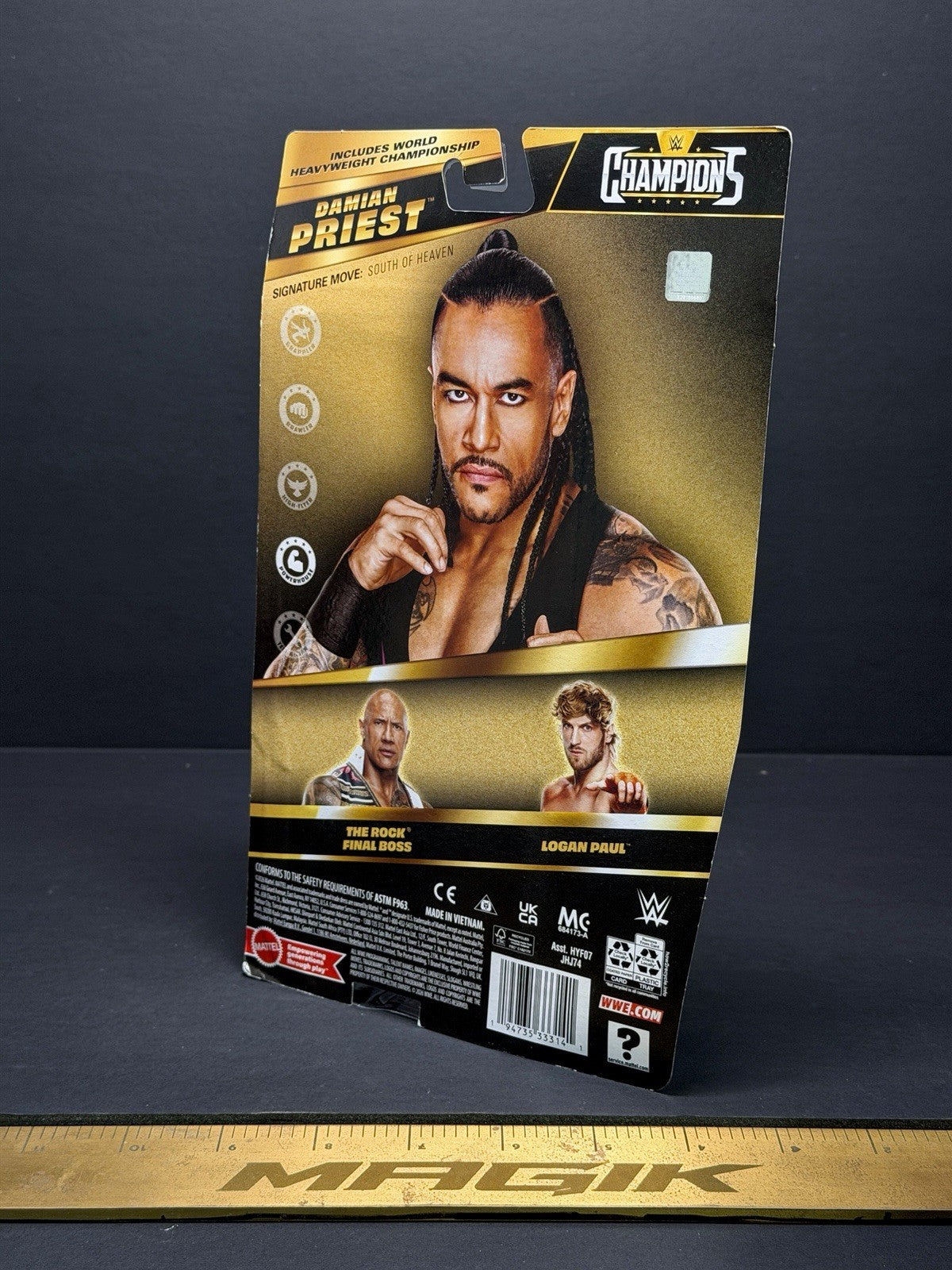 2026 WWE Mattel Main Event Champions Series 7 Damian Priest