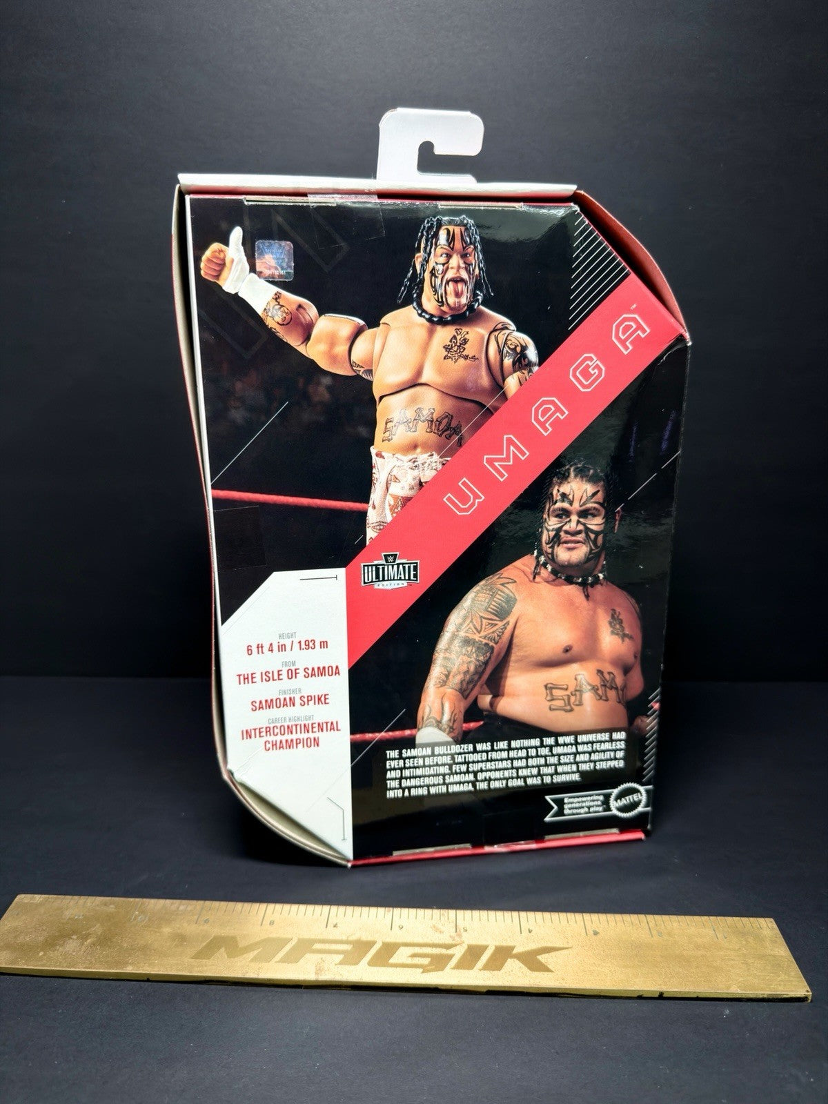 2026 WWE Ultimate Edition Series 29 Figure: UMAGA (Intercontinental Champion)