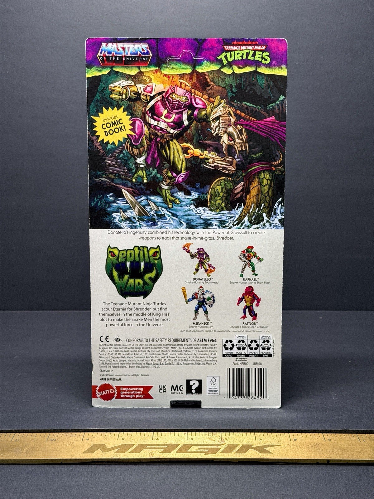 DONATELLO Turtles of Grayskull Wave 5 Figure MOTU TMNT BRAND NEW UNPUNCHED