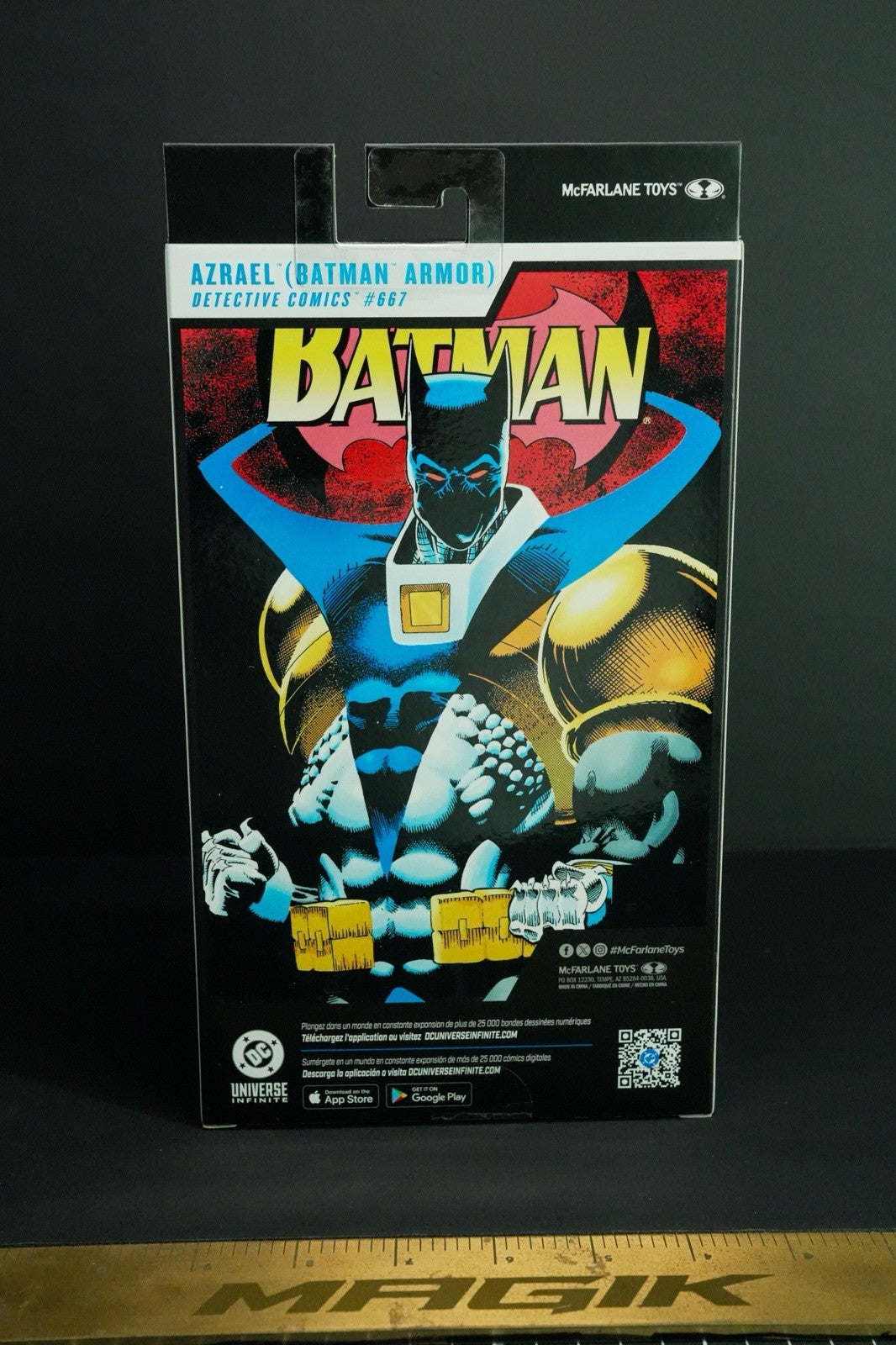 McFARLANE TOYS DC MULTIVERSE AZRAEL (BATMAN ARMOR) DETECTIVE COMICS #667 NEW
