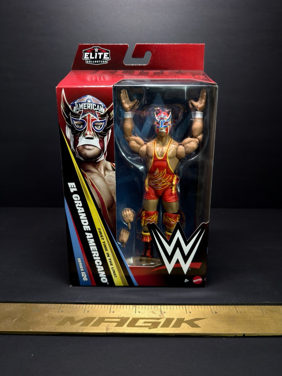 WWE Elite Series 126: EL GRANDE AMERICANO (CHAD GABLE) 1st Time In Line