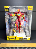 McFarlane Marvel Rivals Iron Man Collectible Statue With Comic Book