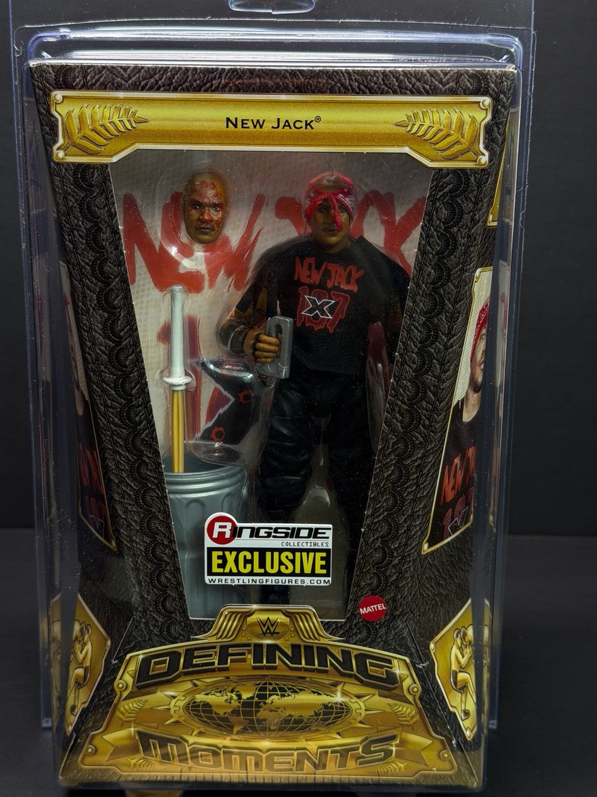 New Jack WWE Elite Figure Defining Moments Ringside Exclusive ECW Mattel