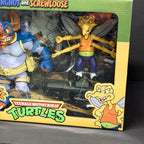 NECA Teenage Mutant Ninja Turtles Wingnut and Screwloose Action Figure, 2 Pack -