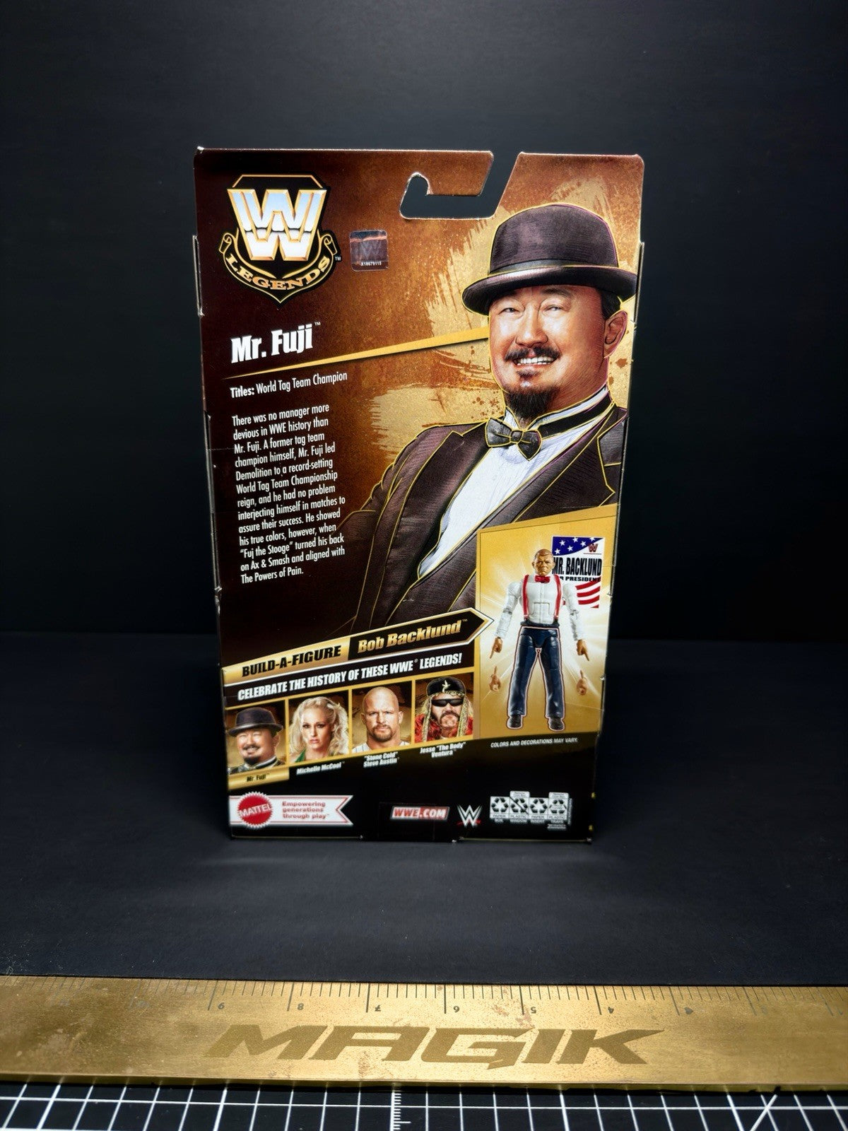 WWE Elite Collection Legends Mr. Fuji 6" Action Figure 2026 Mattel Series 30