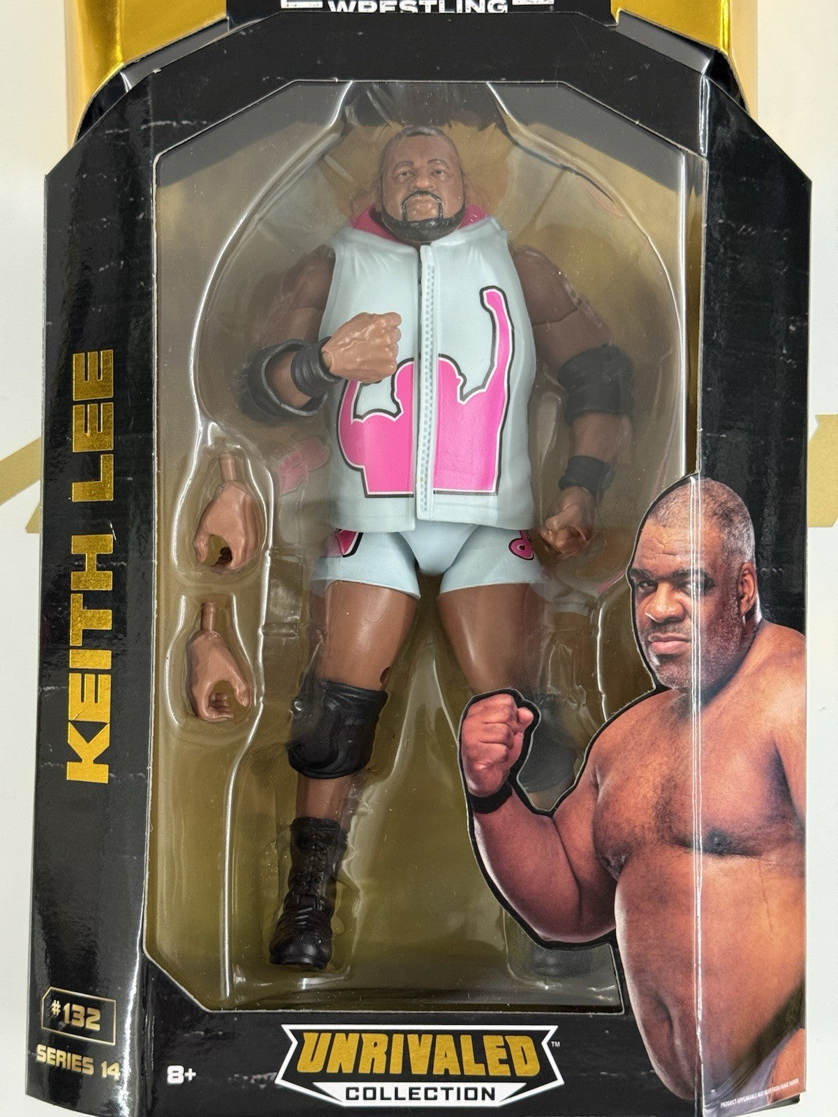 2024 AEW Jazwares Unrivaled 1of3000 Series 14 #132 Keith Lee [Rare Edition]